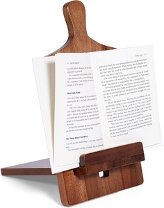 Soporte portátil de madera para recetas, soporte para libros de cocina, estante de exhibición para cocina, Exportación al por mayor - Product Image 1