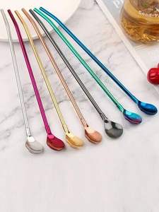 Juego de cubiertos Rainbow elaborado con tonos vibrantes y audaces que proporcionan un aspecto elegante, ideal para experiencias gastronómicas sofisticadas. - Product Image 5