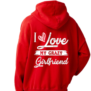 Sudaderas con cremallera roja Mezcla de algodón Peso pesado Cómodo Ropa de calle con capucha Deportes casuales Impresión digital de gran tamaño Hombres - Product Image 2