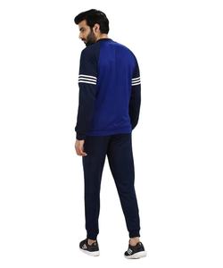 Survêtement de sport de haute qualité pour hommes, survêtement de jogging deux pièces personnalisé avec motif solide - Product Image 3