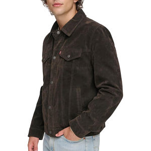 Chaquetas de cuero para hombre 2025 a la venta al mejor precio Chaqueta de hombre de talla grande transpirable a prueba de agua para hombre - Product Image 2