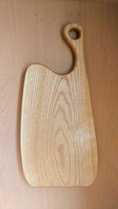 MANGO PERSONALIZADO ESTILO HECHO A MANO CLÁSICO Múltiples formas Tabla de cortar y cortar de madera con mango - Product Image 5