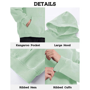 เสื้อมีฮู้ดเปิดไหล่สำหรับผู้ชายเสื้อผ้าแฟชั่นสตรีทโอเวอร์ไซส์ - Product Image 5