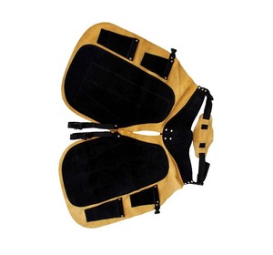 Tablier de protection pour fer à cheval en cuir à sangle réglable - Product Image 1