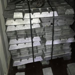 Factory Wholesale A7 99.9% Aluminum Alloy <b>Zinc</b> Ingot Price Per Kg Aluminum Alloy Ingot 99.7 Pure Aluminum Ingot Price - Product Image 3