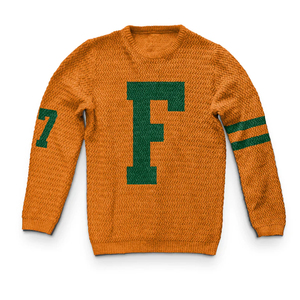 Sudadera de Moda con Cuello Redondo de Felpa Francesa para Universidad, Impresión de Alta Calidad, Logotipo Bordado, Técnica de Lavado para Hermandades - Product Image 1