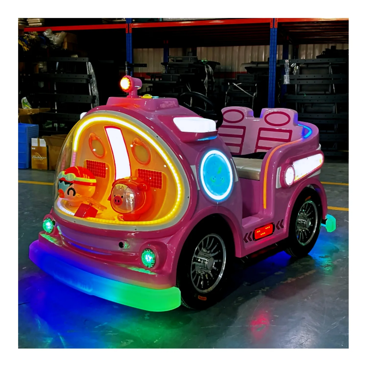Sensitive Radar Collision Avoidance Amusement Park Ride Kids Car Online Big Wheel Electrical Bumper Cars For Adult and Children