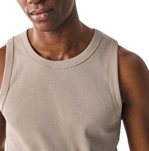 <b>Best</b> Selling Wholesale Custom logo Comfortable Men Tank Top Sleeveless Fitness Wear Out Door Wear Tank Top for Men Casual - Product Image 3