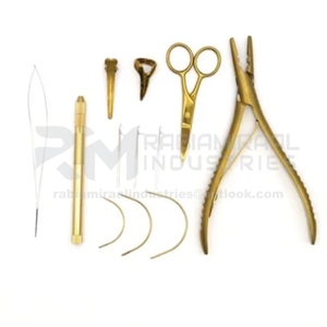 Anillos profesionales para separar y seccionar el cabello, herramientas de selección de cabello trenzado de dedo de acero inoxidable para rastas duraderas - Product Image 2