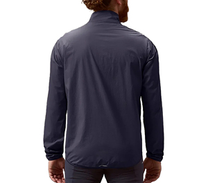SPRINT SPORTS Unisex Full Zip Windproof Eco-Friendly Quick Dry <b>Cycling</b> <b>Jacket</b> Long Sleeve Mustard Color 100% Polyester Adult - Product Image 3