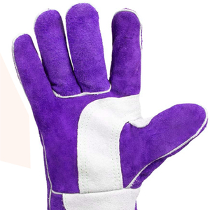 Nouveau 2025 Best-seller Hommes Fabriqué en usine Nouveau Design Gants de Soudage | Meilleur Fabricant Logo Personnalisé Gants de Soudage de Bonne Qualité - Product Image 5