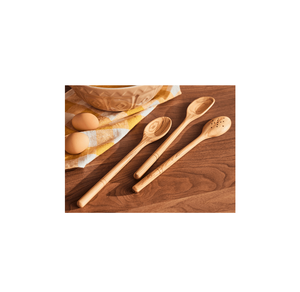 Cuillère à couverts en bois naturel Meilleur fabricant Cuillère en bois avec logo personnalisé pour ustensiles de cuisine et cuillère à dîner de table Meilleur produit - Product Image 1