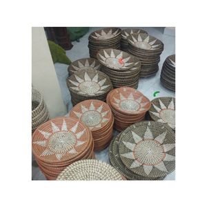 Meilleur choix : Panier suspendu en jonc de mer pour l'art floral décoratif et un rangement écologique pour les articles ménagers durables - Product Image 3