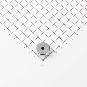Ferrit gripper piatto Ø20x6mm con svasatura conica - Product Image 1