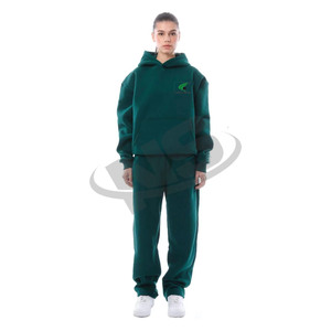 Conjunto Deportivo de Invierno para Mujer, Última Moda, Estilo Sudadera con Capucha, Talla Grande, Logotipo Personalizado, Cómodo - Product Image 3