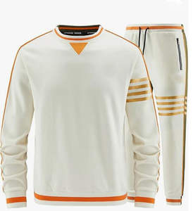 Survêtement imperméable en nylon de haute qualité pour hommes, combinaison de jogging solide de luxe, ensemble coupe-vent court, option grande taille, polyester et nylon - Product Image 5