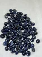 Saphir bleu naturel 12x10MM de Madagascar, taille brillant rond, pierre précieuse en vrac pour la fabrication de bijoux