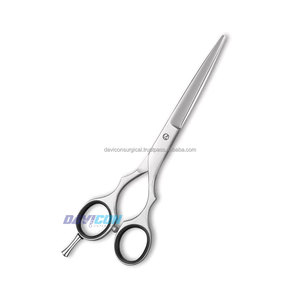 กรรไกรตัดผมซาลูน,กรรไกรตัดผมพร้อมแหวนสีดำ | ด้ามจับสะดวกสบายมาก - Product Image 5
