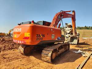 Maquinaria de movimiento de tierras Construcción pesada Hitachi200 Zaxis200 Excavadora de orugas usada de segunda mano de 20 toneladas a la venta - Product Image 3