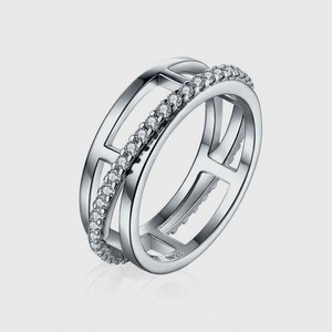 Topacio blanco 925 plata esterlina estilo bohemio anillo tendencia joyería hecha a mano para mujer regalo de boda - Product Image 1