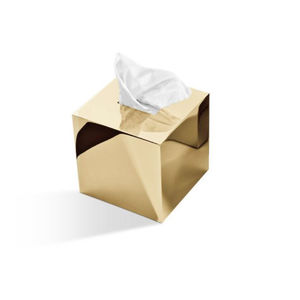 Caja de pañuelos moderna de lujo ecológica de Metal de alta calidad, diseño atractivo, servilletero de mesa de café, diseñador dorado, precio bajo - Product Image 6