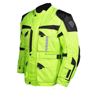 Veste de moto pour homme, haute visibilité, imperméable, veste de moto en textile, veste de course pour moto - Product Image 3
