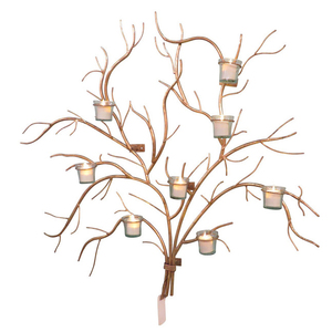 Wrought Iron Wall Mounted Votive Holder - Product Image 5