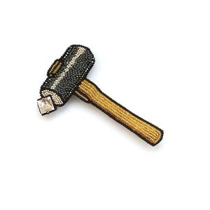 Meilleure qualité nouveau Design broches en fil de métal en gros broches perlées à bas prix belle mode dame broche #007281378 - Product Image 6