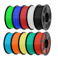 Filamento PLA 3D Creat3D Factory, 100% Materia Prima Pura, Gran Resistencia, 1.75mm, 1kg/carrete, Compatible con OEM ODM, Filamento para Impresora 3D PLA