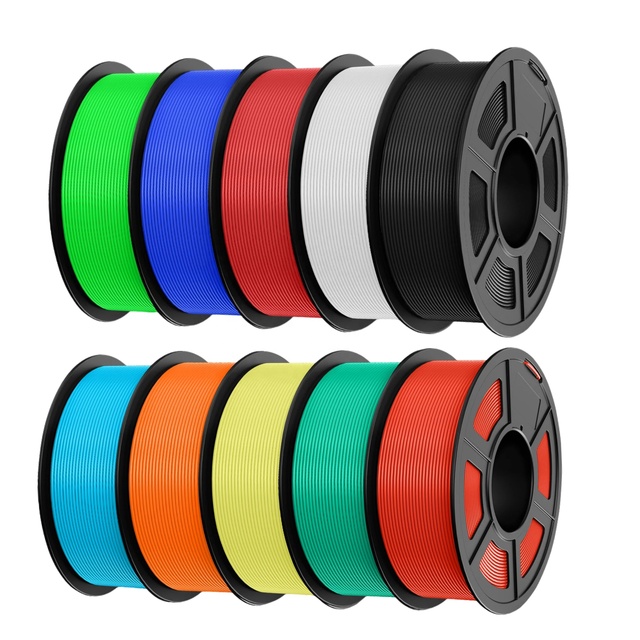 Creat3D Factory PLA 3D Filament 100% Pure Raw Material Great Toughness 1.75mm 1kg/spool Support OEM ODM PLA 3D Printer Filament