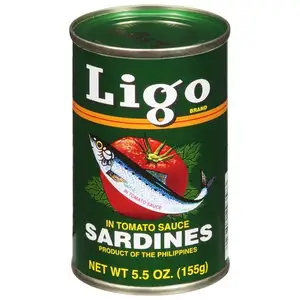 המחיר הטוב ביותר שימורי sardine 125g/ 90 גרם, משומרים למכירה במלח למכירה