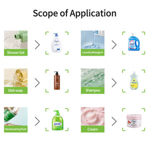 Macchina per il riempimento di sapone liquido per la vendita calda piccolo pacchetto di detersivo liquido per bucato per Hotel linea automatica - Product Image 2