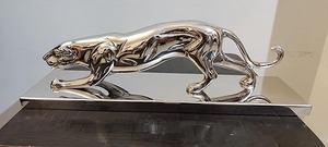 Centro de mesa de unicornio de plata alemán 2025 hecho a mano, decoración de mesa moderna, recuerdo de boda para celebraciones de cumpleaños, muebles para el hogar - Product Image 3