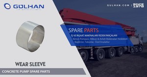 Manchon d'usure de valve S pour PUTZMEISTER numéro de pièce OEM: 228383004 taille 220x115 - Product Image 2