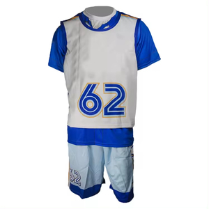 Uniformes de crosse à col en V de haute qualité pour adultes Design à demi-manche réversible imprimé Vente en ligne de qualité supérieure - Product Image 5