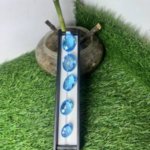 Briolette พลอยธรรมชาติสวิสสีฟ้าบุษราคัมตัดหลวมสำหรับเครื่องประดับทำทุกขนาด - Product Image 3