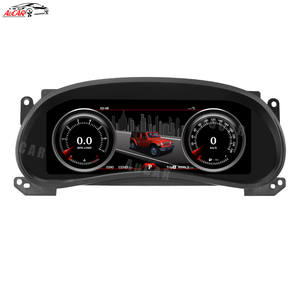 Panel de Instrumentos AuCar de 12.3 Pulgadas con Sistema Linux para <span class=keywords><strong>Jeep</strong></span> Wrangler, Pantalla de Medidor Apex 2011-2017, Cabina Virtual para Automóvil, Panel LCD para Tablero - Product Image 3