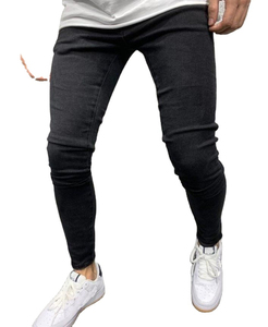 กางเกงยีนส์ทรงหลวมสำหรับผู้ชายทรงแบ็กกี้ผ้าฝ้ายทรงหลวมย้อนยุคไซส์ใหญ่พิเศษ - Product Image 3