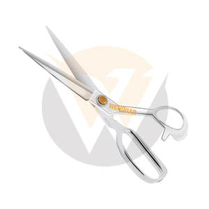 Ciseaux professionnels de 10 pouces pour la coupe du tissu et du cuir, en acier à haute teneur en carbone, robustes, pour la couture, en acier inoxydable - Product Image 6