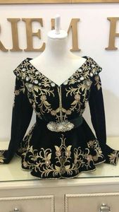 DAZZLING-STYLISH JACKET ON VELVET FABRIC WITH EMBELLISH OF BEAUTIFUL CRYSTAL BEADS,PEARLS,GLASS STONE WORK FOR PARTY-WEAR @ 2022 - Product Image 2