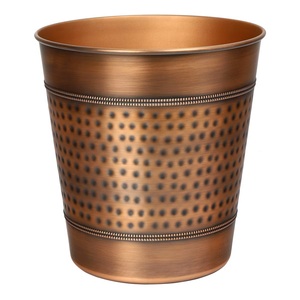 Mới Nhất Mở Kim Loại Chất Thải <span class=keywords><strong>Bin</strong></span> Đối Với Trang Chủ, Vàng Sơn Bột Thùng Rác Có Thể Cho Văn Phòng, Đa Mục Đích Phòng Tắm Rác Có Thể Cho Nhà Bếp - Product Image 2