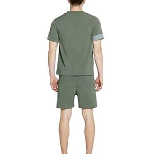 Men's Casual Summer <b>Short</b> <b>Sleeve</b> <b>Sweatshirt</b> and <b>Shorts</b> Set Customized Breathable Knitted Print T-Shirt Collection 2026 - Product Image 5