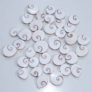 Shiva ธรรมชาติตาอัญมณีหลวมผสมรูปร่างและขนาด shiva ตา Cabochon หลวมอัญมณีจำนวนมากทำเครื่องประดับ - Product Image 6