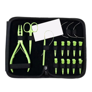 Kit d'outils pour extensions de cheveux pour l'installation d'extensions de cheveux à pointe froide et à pointe chaude et d'extensions de cheveux à pointe en U, pince - Product Image 2