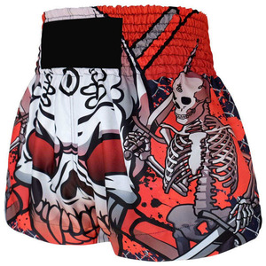 2023 últimos pantalones cortos de boxeo de satén personalizados servicio OEM bajo MOQ adultos patrón de ropa deportiva al por mayor MMA ropa de artes marciales - Product Image 6