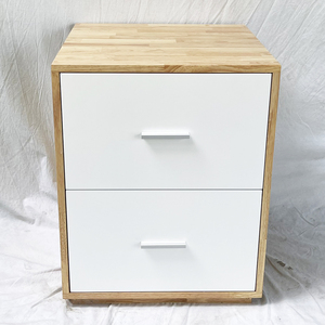 Rubberwood Personal <b>Locker</b> with 2 Drawers-TCN68021 - Product Image 5