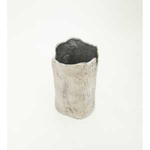 Florero de mesa con acabado de doble tono de metal para decoración del hogar, florero de lujo decorativo para ceremonia de boda a la venta - Product Image 5