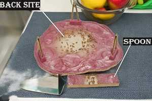 Elegante Soporte para Pastel de Resina Antiadherente y Ecológico, Bandeja para Servir con Cuchillo Desmontable, Hecho a Mano, Pintado a Mano, Color Personalizado, ARTESANÍA - Product Image 3