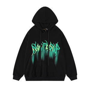 Most Popular Plain Blank Custom <b>Pullover</b> <b>Men</b> Winter Hoodies Streetwear High Quality 100% Cotton Fleece Eco-Friendly Sweatshirt - Product Image 6