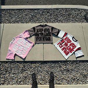 T-shirt tricoté sur mesure en coton pour hommes tissu pur coton fournisseur OEM respirant doux t-shirt décontracté à manches courtes - Product Image 1